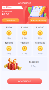 Attendance Bonus of 55Club